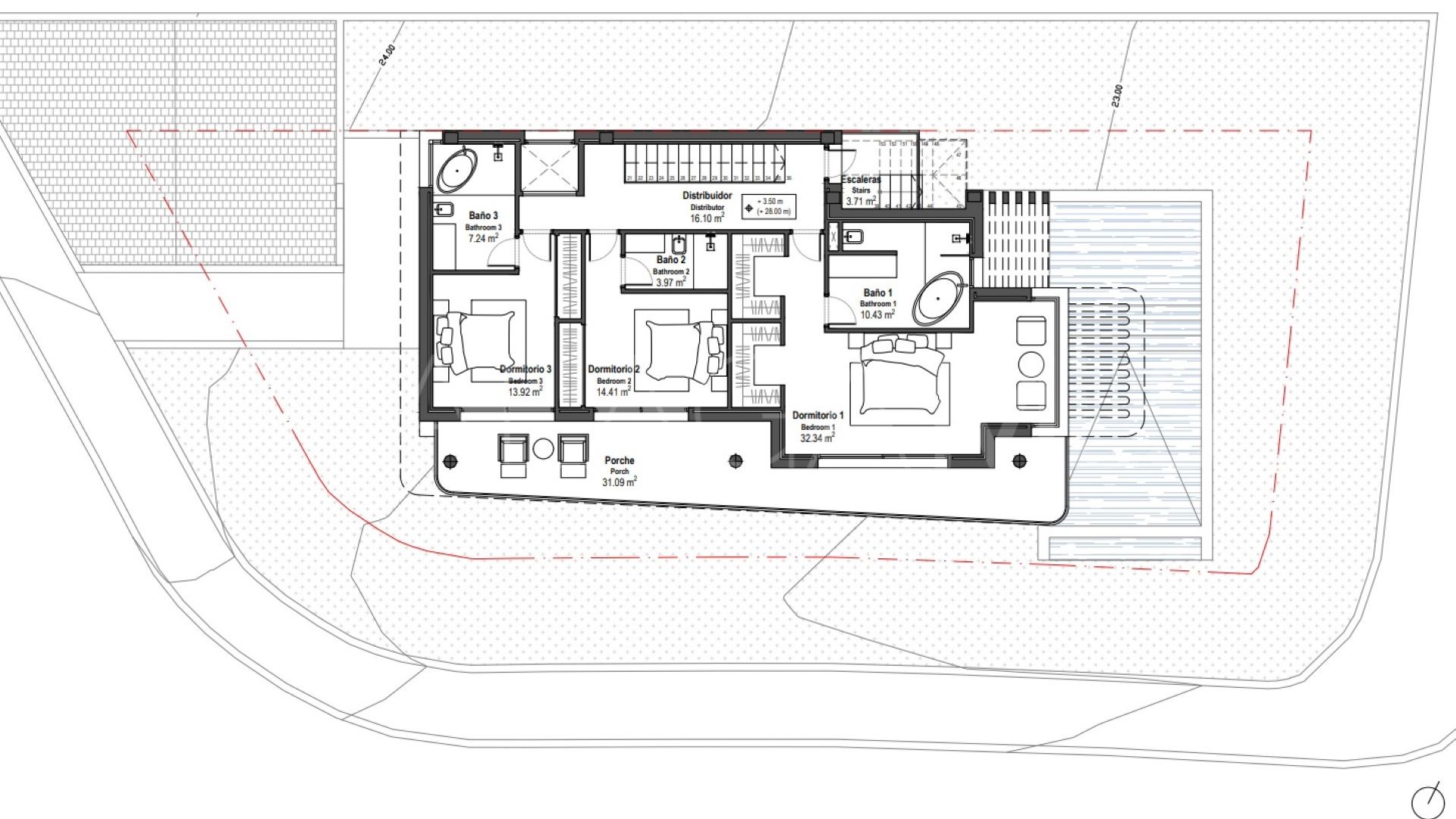 Terrain for sale in El Campanario