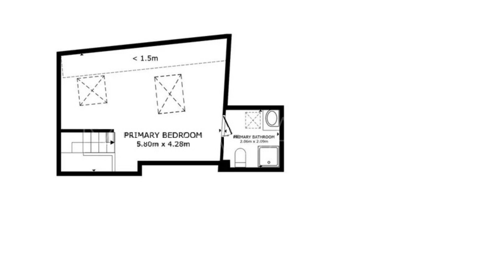 Marbella Centro, atico duplex with 3 bedrooms for sale