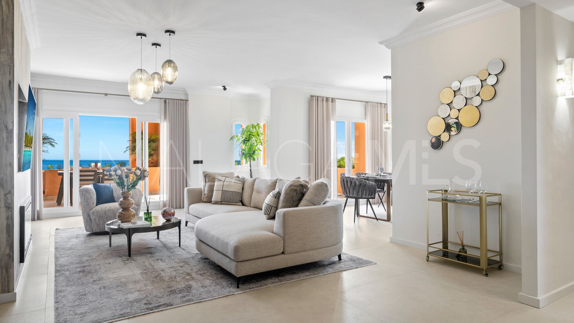 Duplex penthouse for sale in Palacetes Los Belvederes