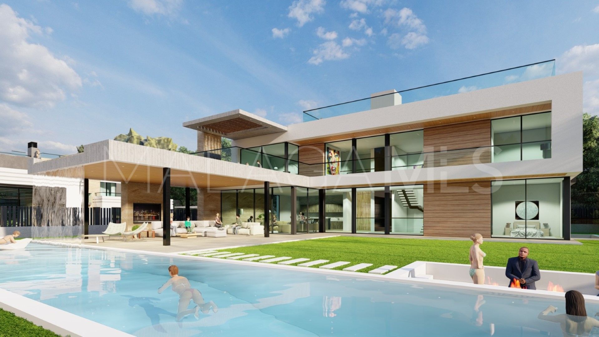 For sale Parcelas del Golf villa with 6 bedrooms