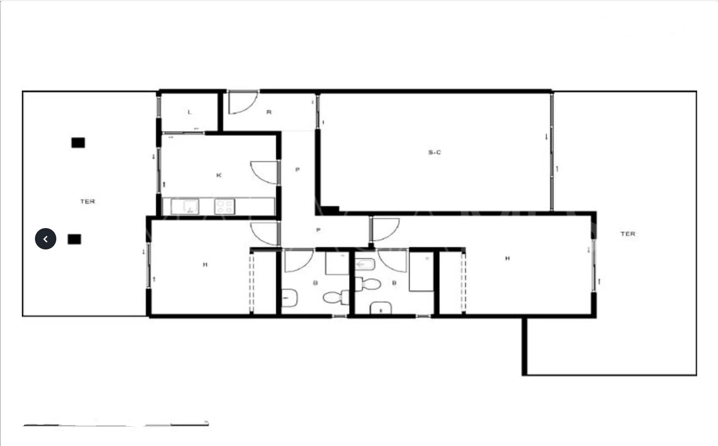 Toscana Hills ground floor apartment for sale