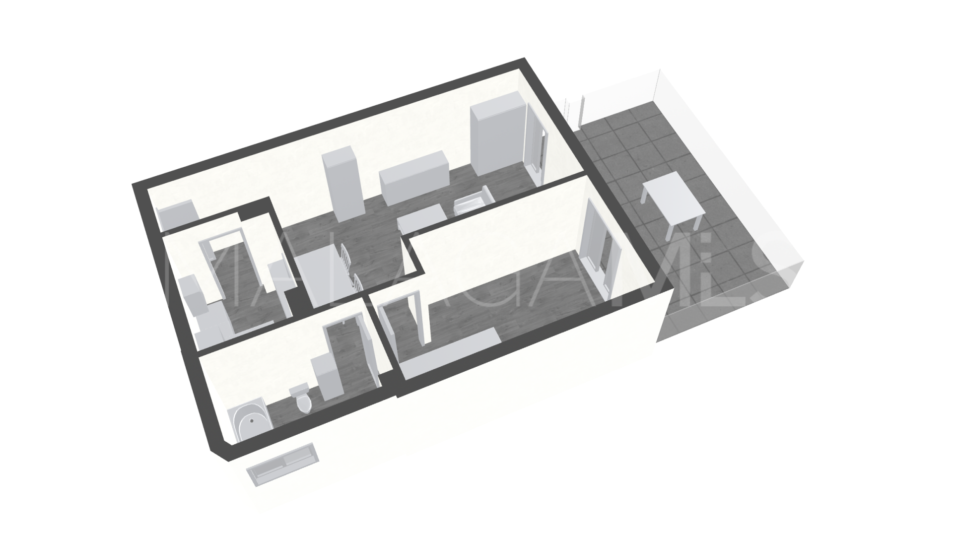 Appartement for sale in Almogia