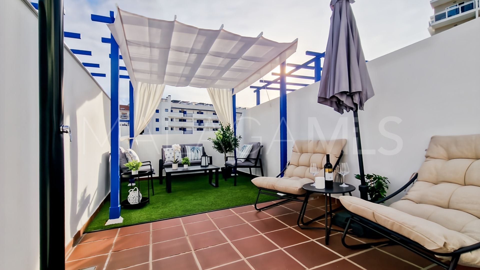 Duplex penthouse for sale in Benalmadena Costa