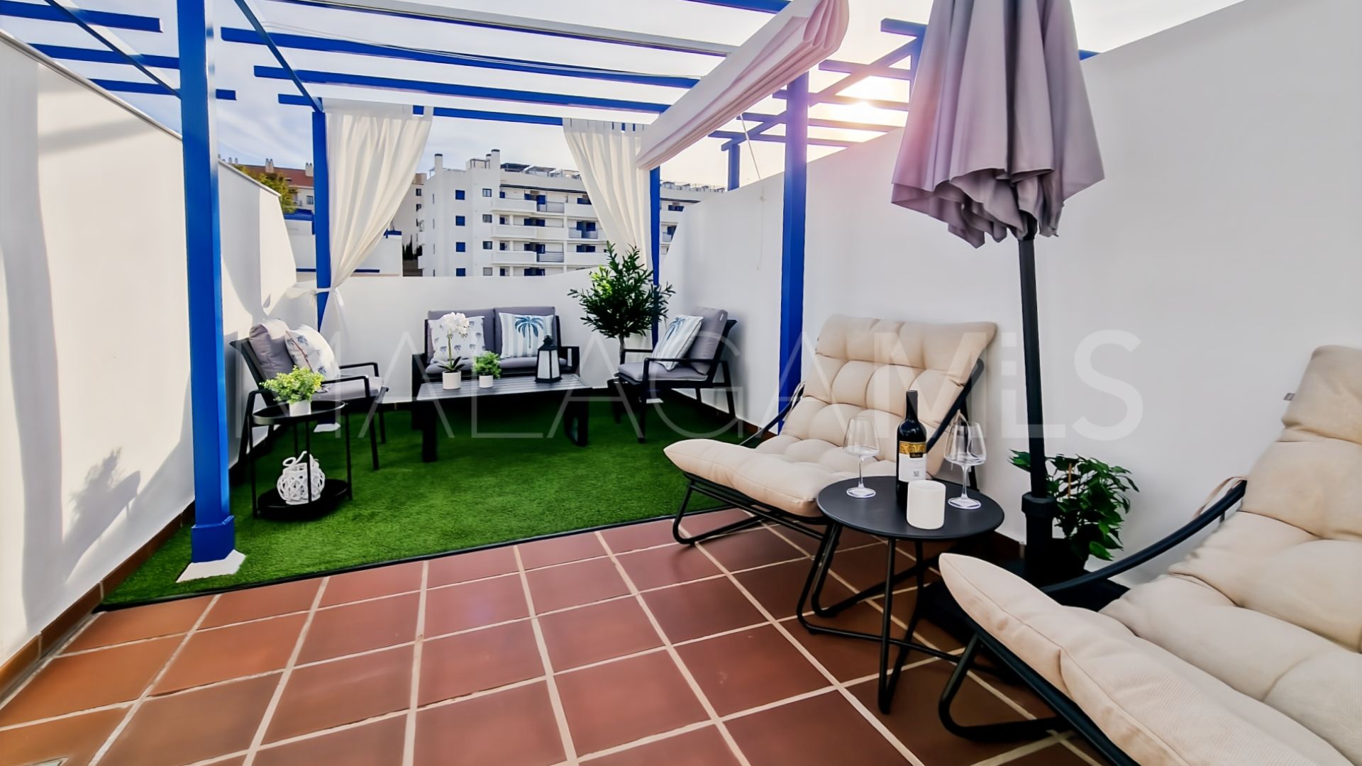 Duplex penthouse for sale in Benalmadena Costa
