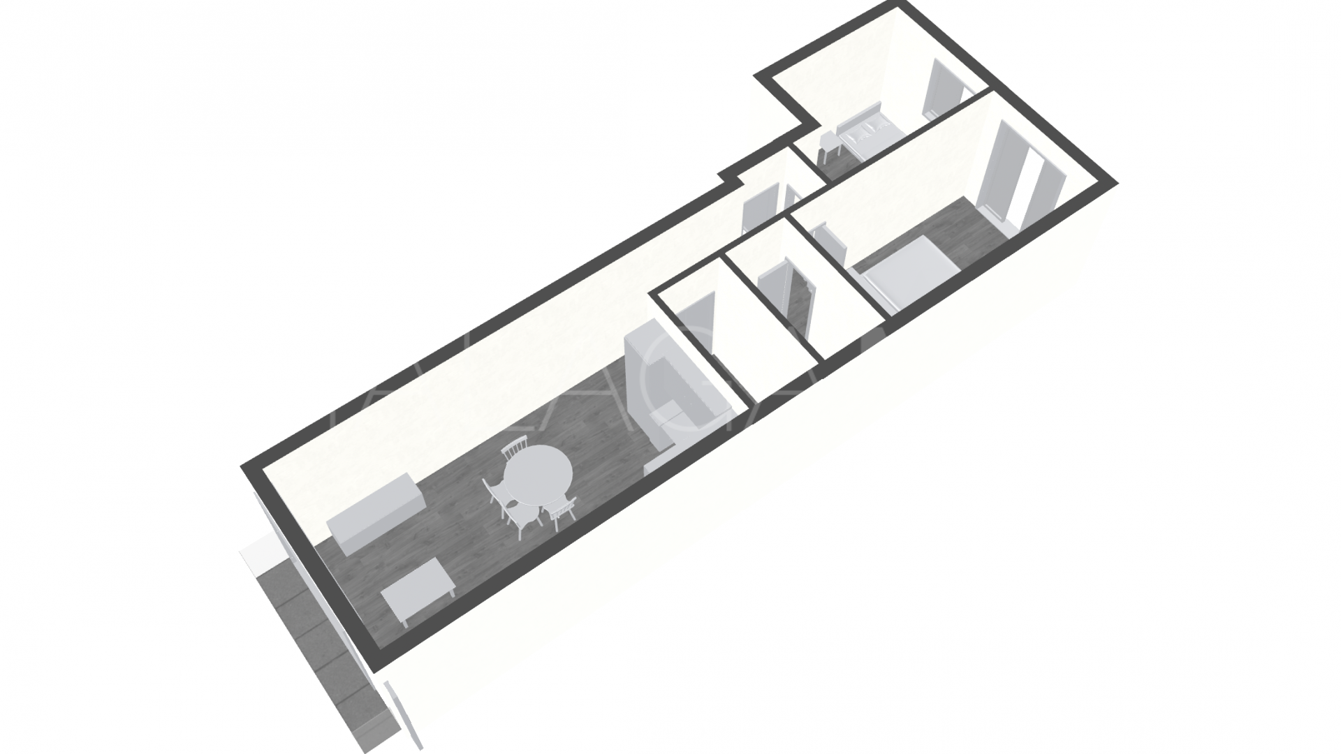 For sale apartment in Perchel Norte - La Trinidad with 2 bedrooms