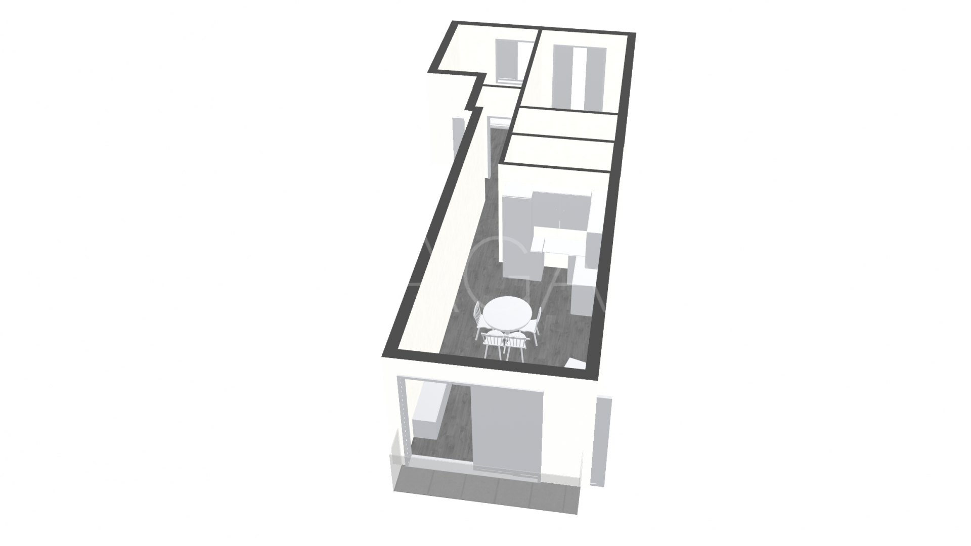 For sale apartment in Perchel Norte - La Trinidad with 2 bedrooms