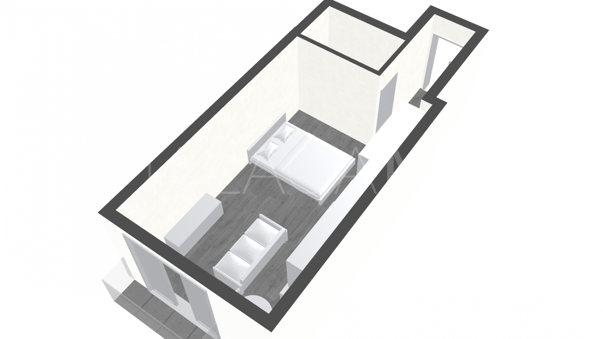 Studio for sale in Perchel Norte - La Trinidad