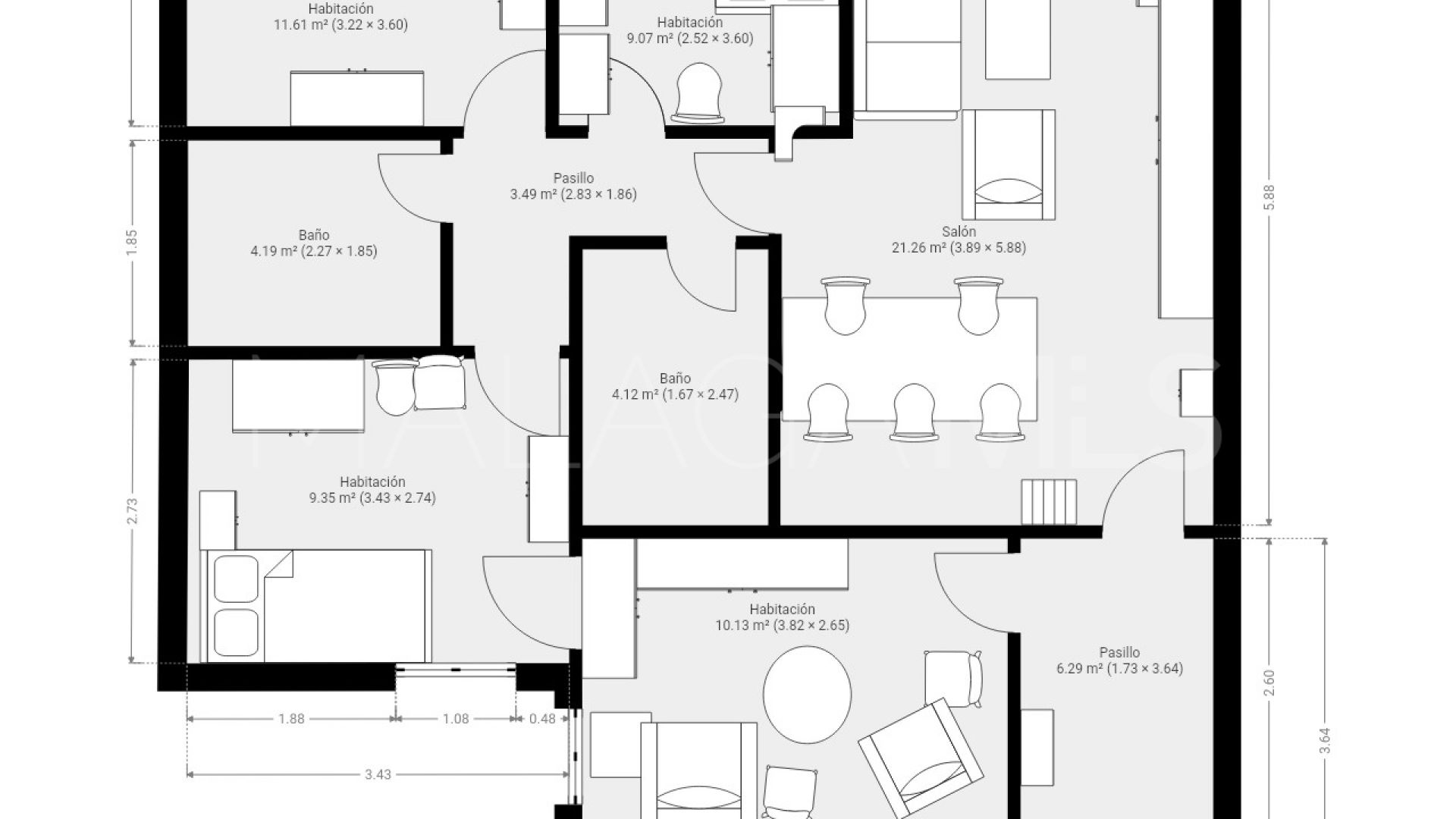 Appartement for sale in Perchel Sur - Plaza de Toros Vieja