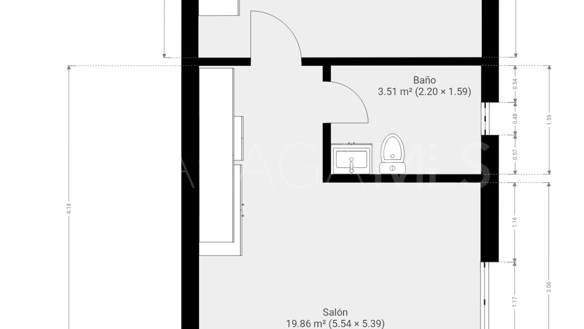 For sale ground floor apartment in Perchel Norte - La Trinidad
