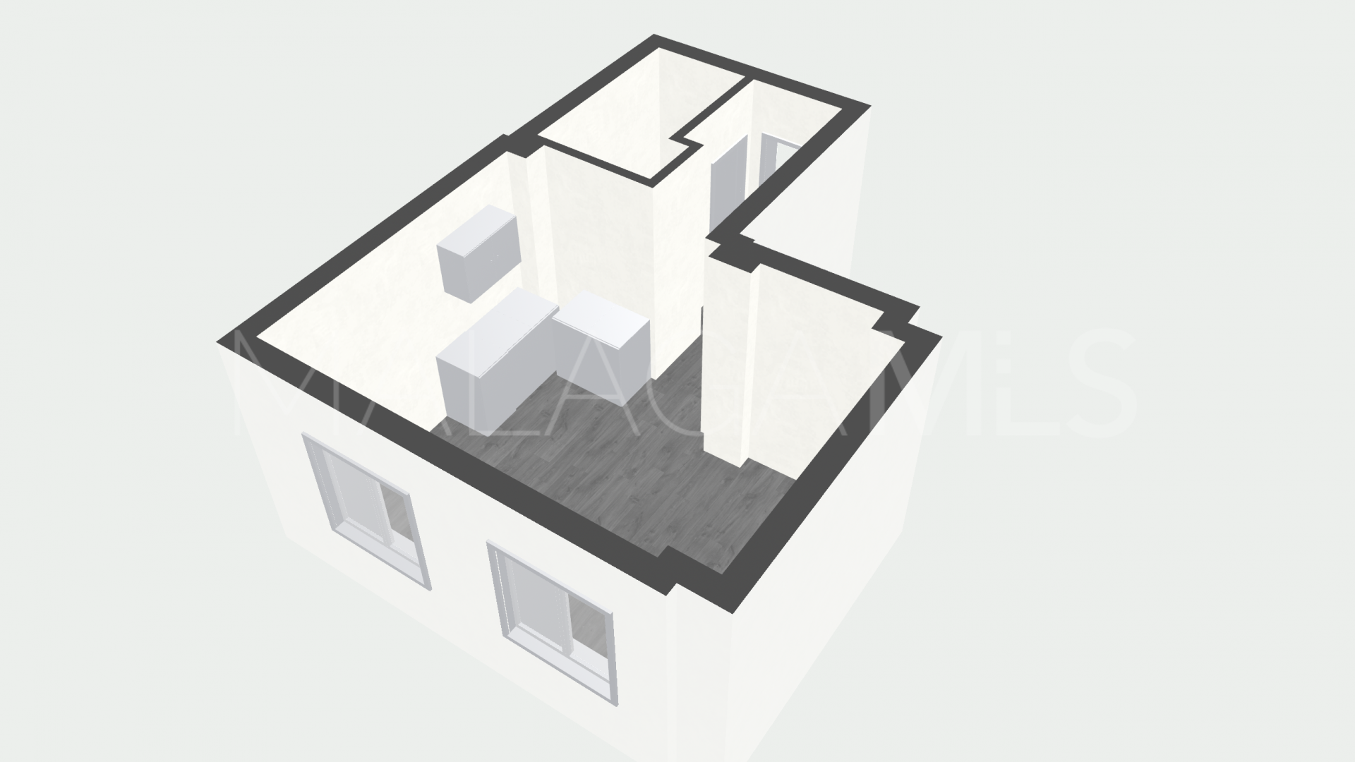 Studio for sale in Perchel Norte - La Trinidad