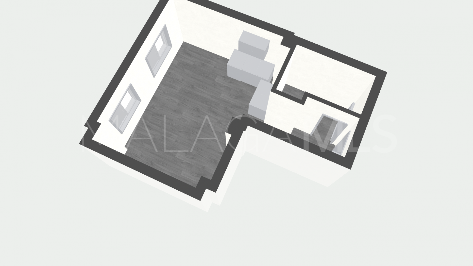 Studio for sale in Perchel Norte - La Trinidad