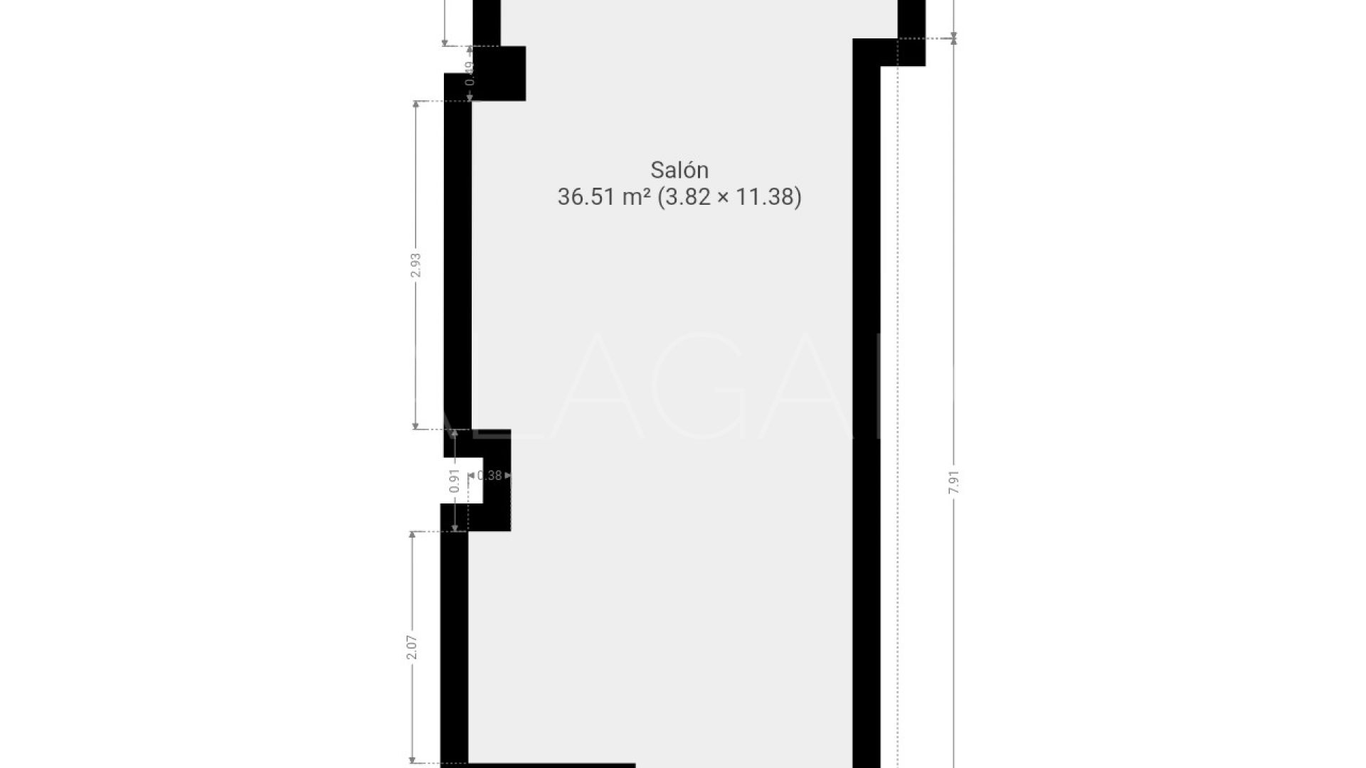 Studio for sale in Parque Victoria Eugenia