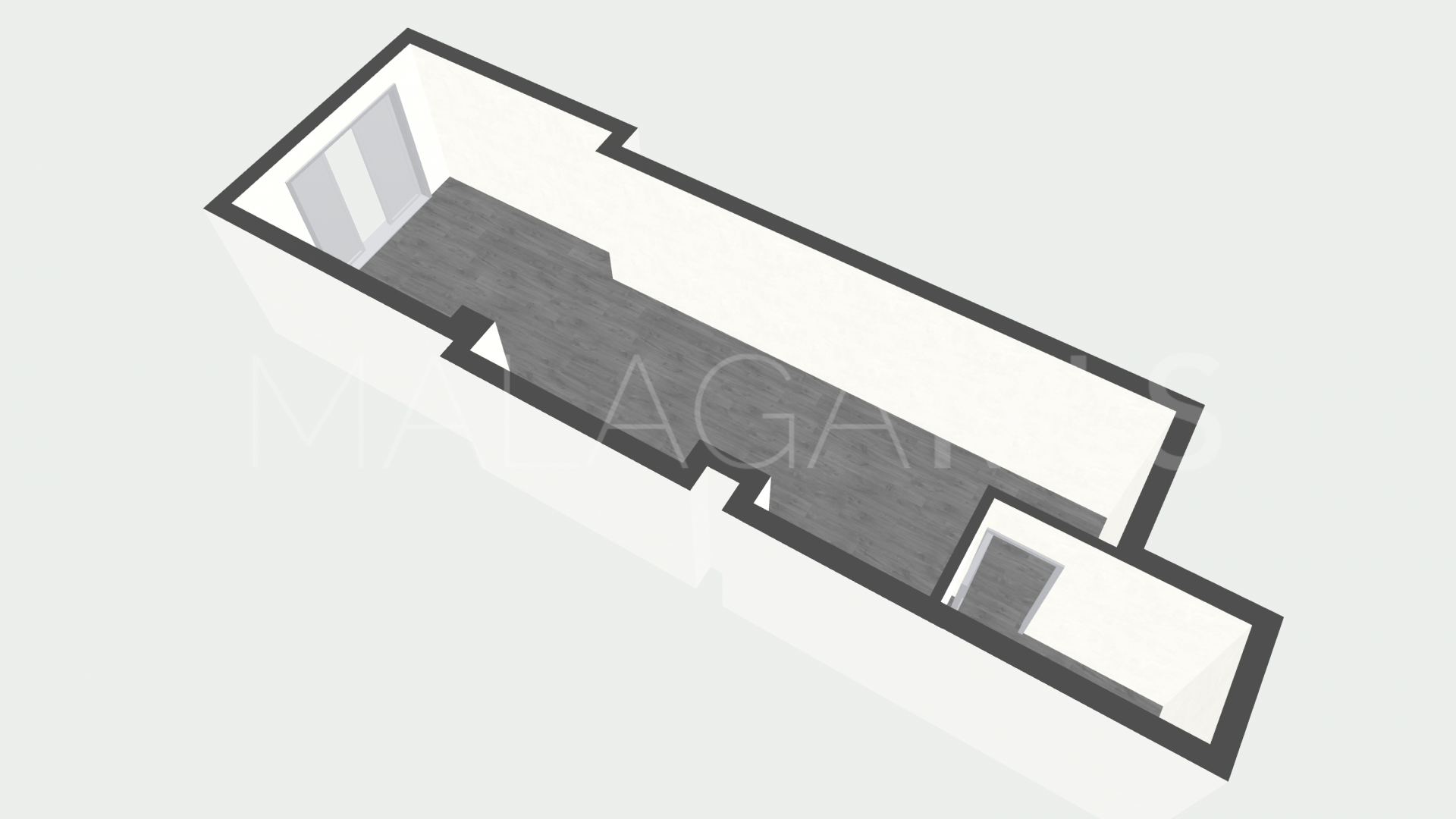 Studio for sale in Parque Victoria Eugenia