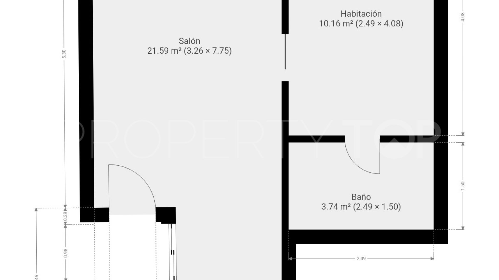 Buy Perchel Norte - La Trinidad 1 bedroom apartment
