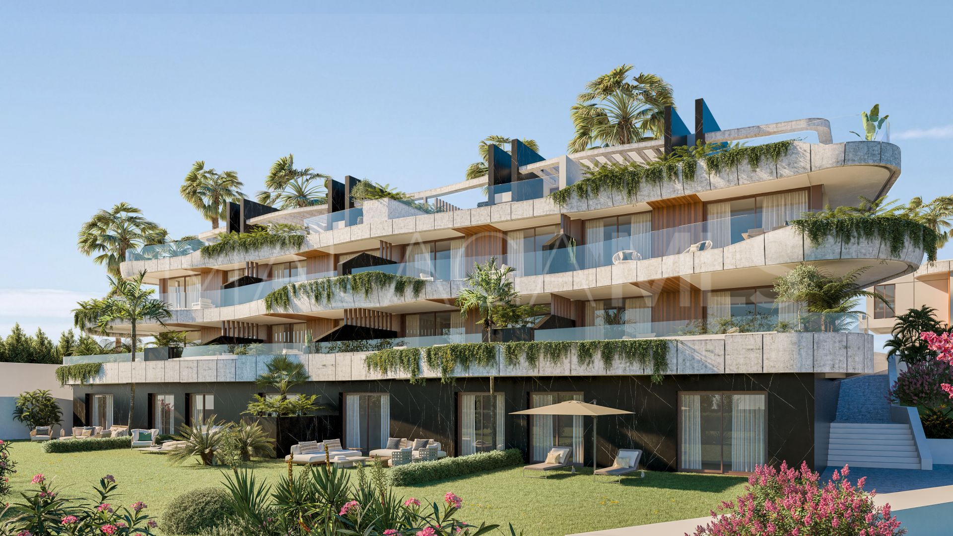 Ground floor duplex for sale in Marbella Ost