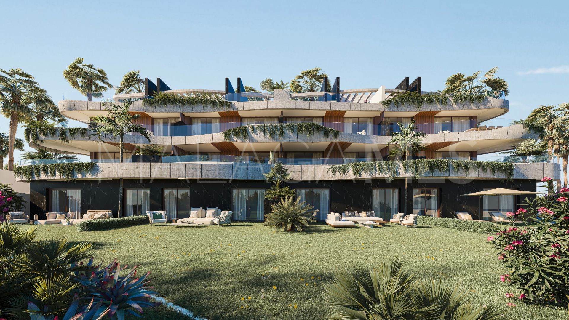 Ground floor duplex for sale in Marbella Ost