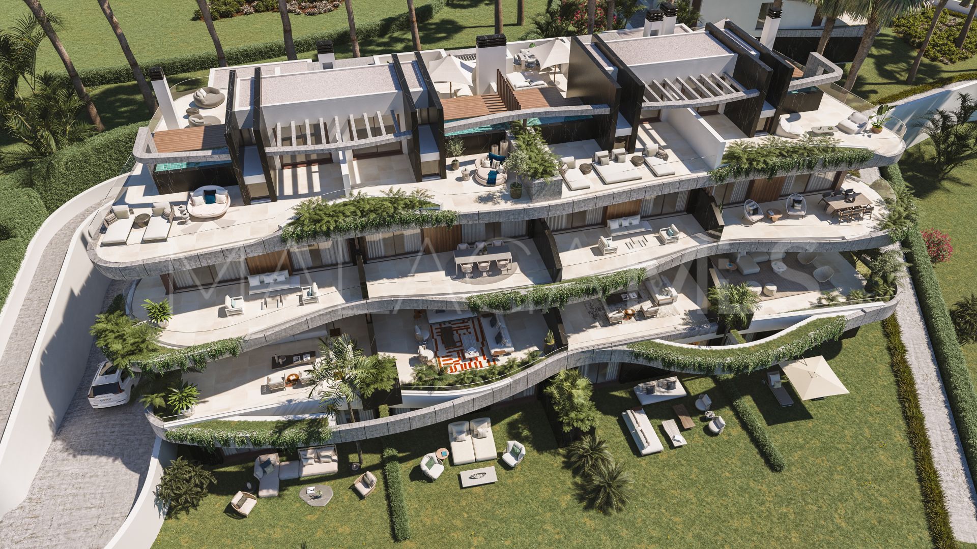 Ground floor duplex for sale in Marbella Ost