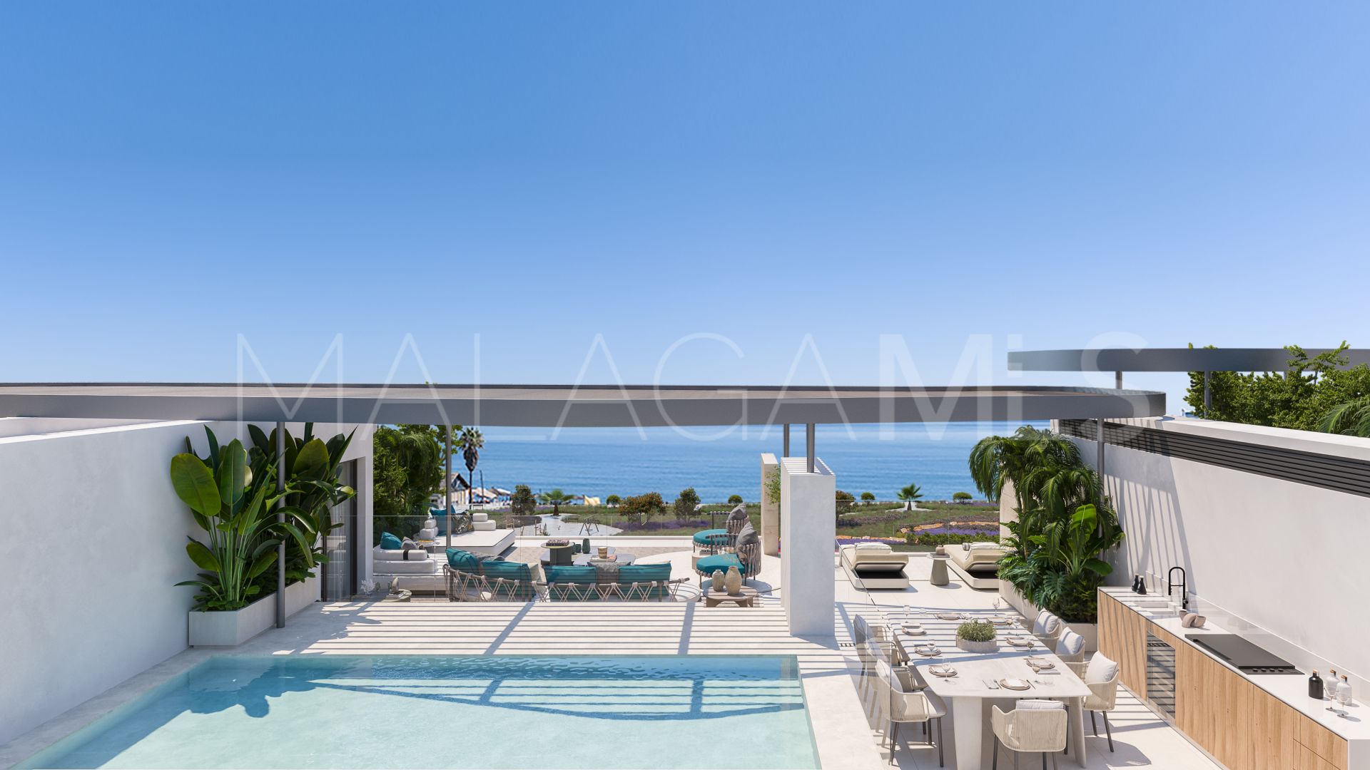 Se vende apartamento planta baja de 3 bedrooms in Manilva Beach