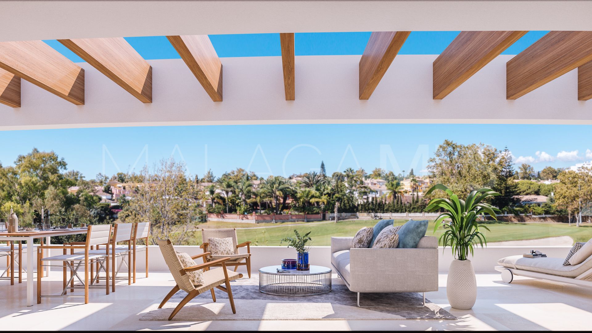 Buy duplex in Guadalmina Alta de 3 bedrooms