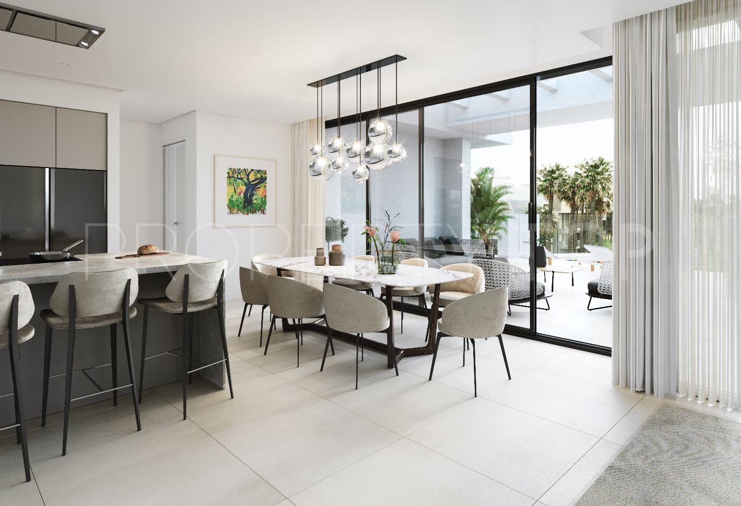 Buy ground floor apartment with 3 bedrooms in Estepona