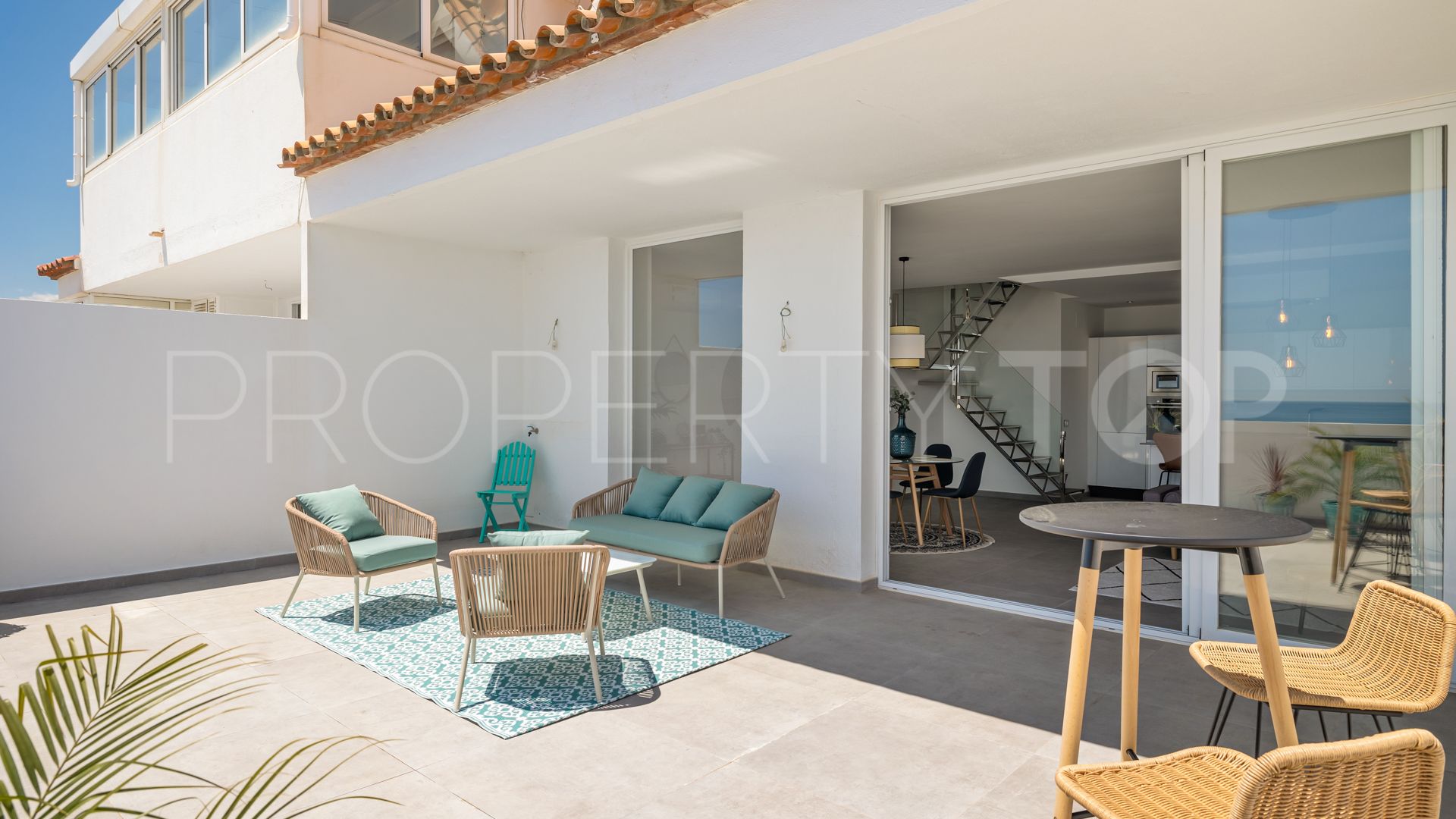 Duplex penthouse for sale in Estepona Playa