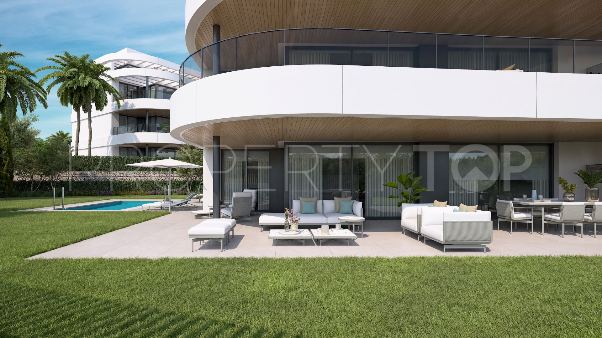 Atalaya Golf, apartamento planta baja a la venta con 3 dormitorios