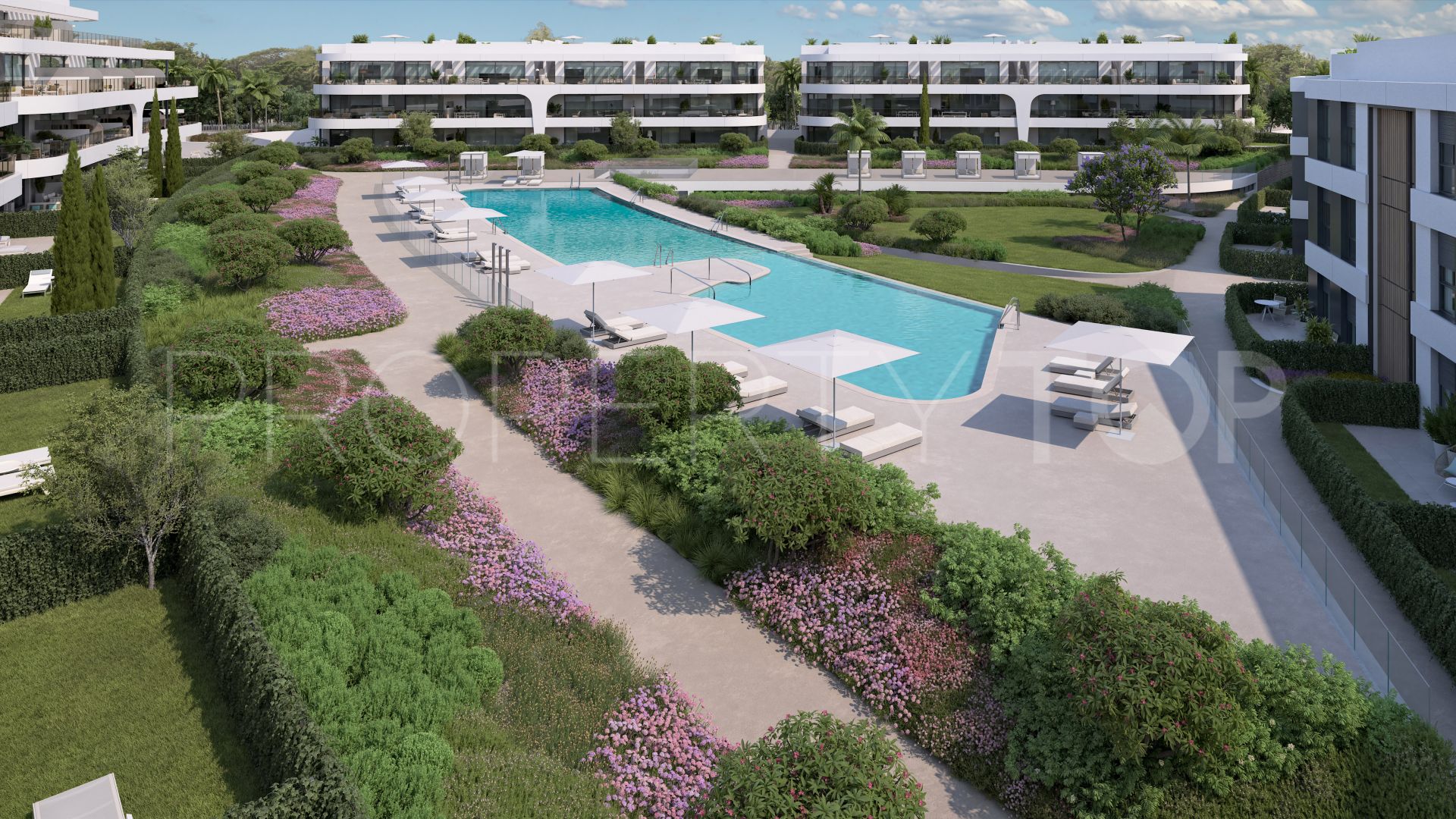 For sale ground floor apartment in Atalaya Golf with 3 bedrooms