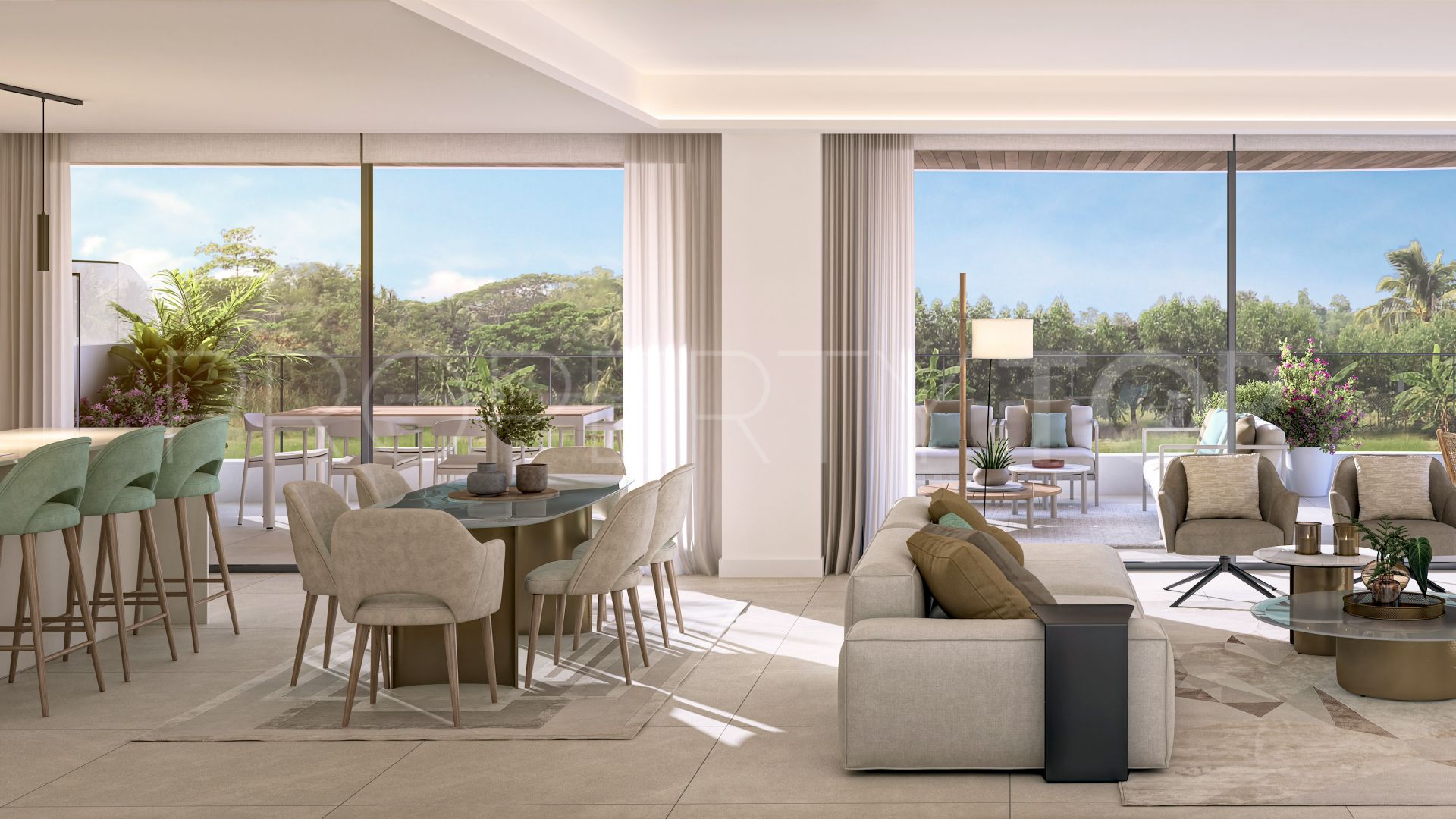 Atalaya Golf, apartamento planta baja a la venta con 3 dormitorios