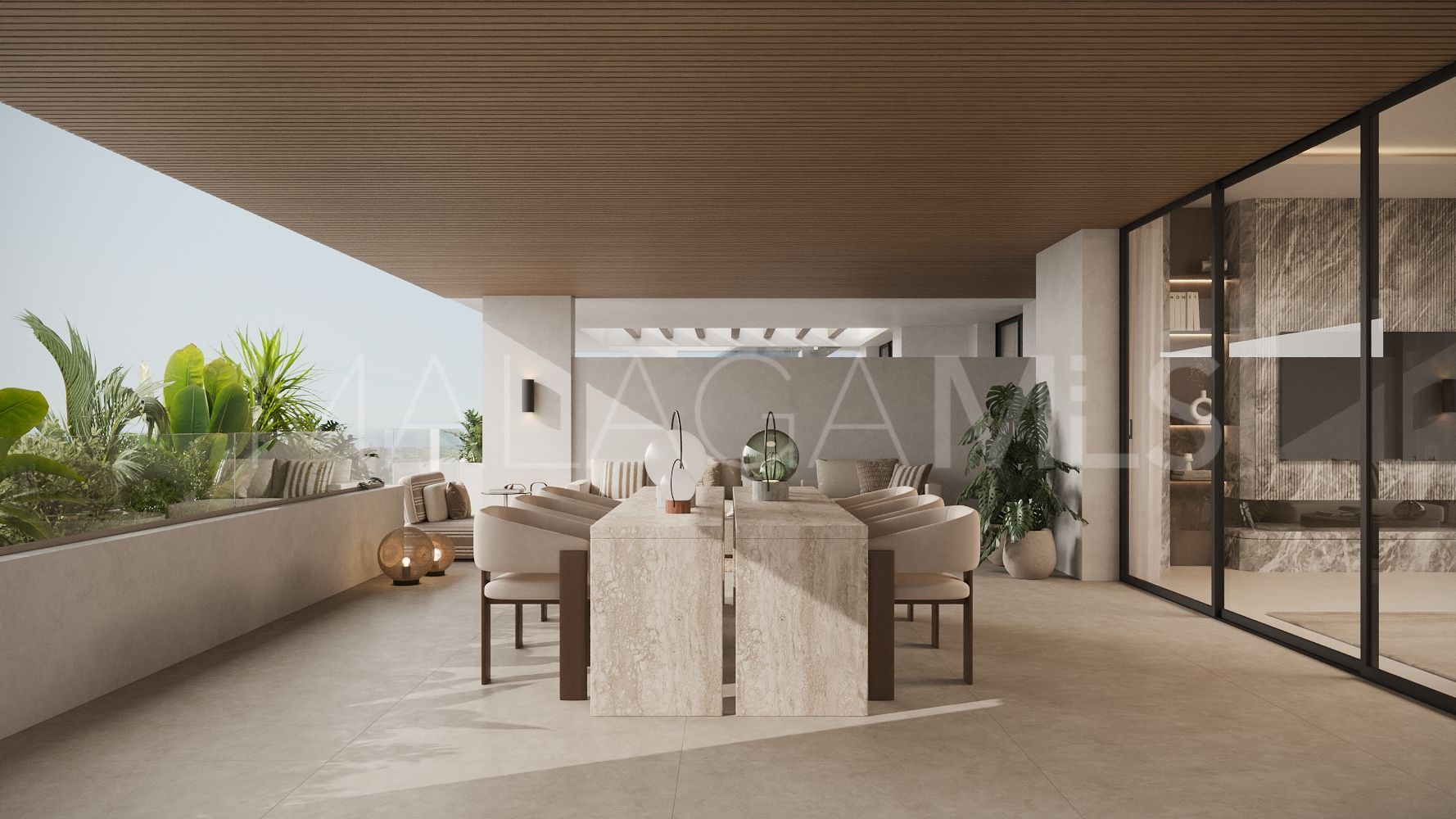 For sale penthouse in Estepona