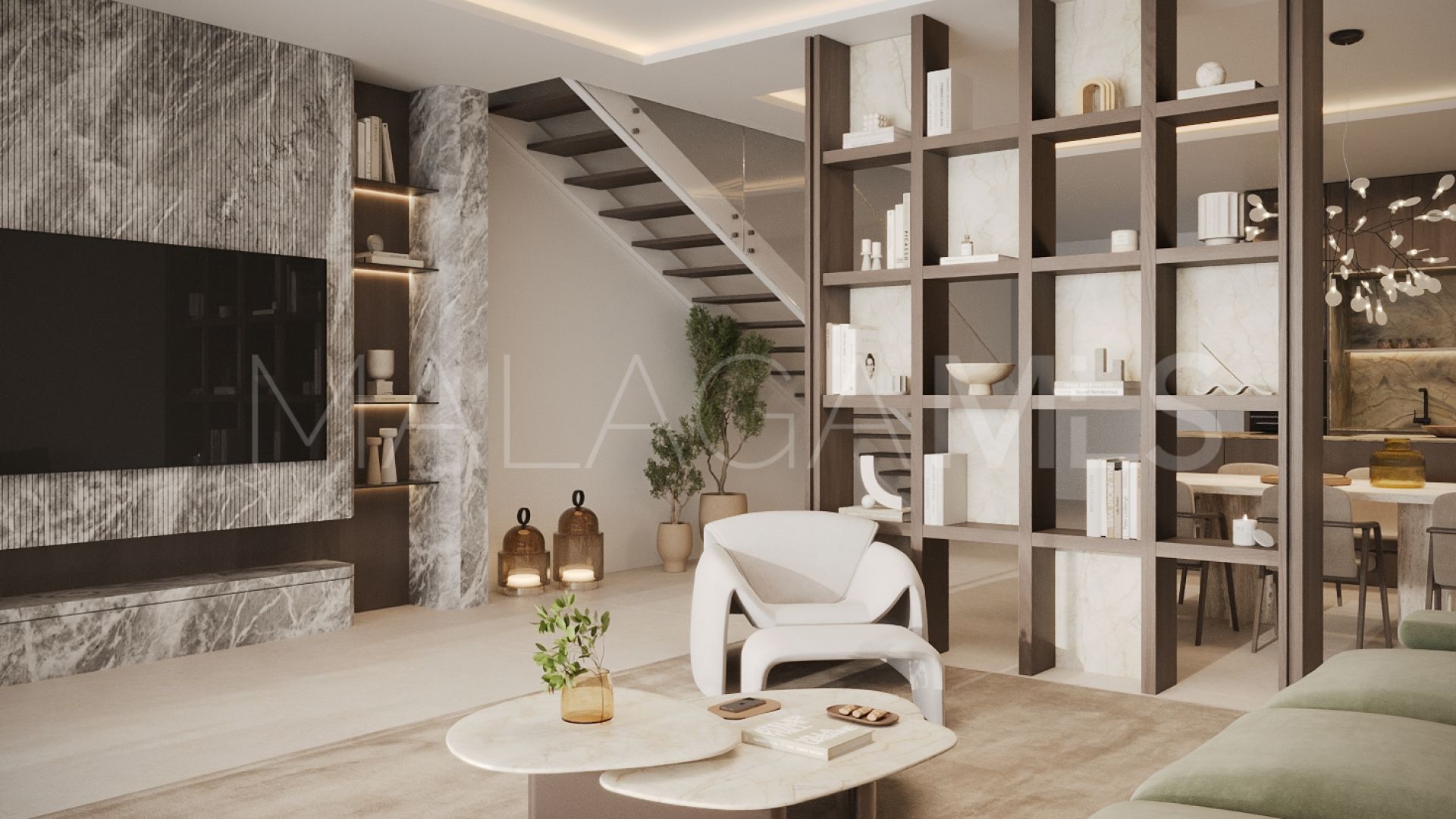 For sale penthouse in Estepona