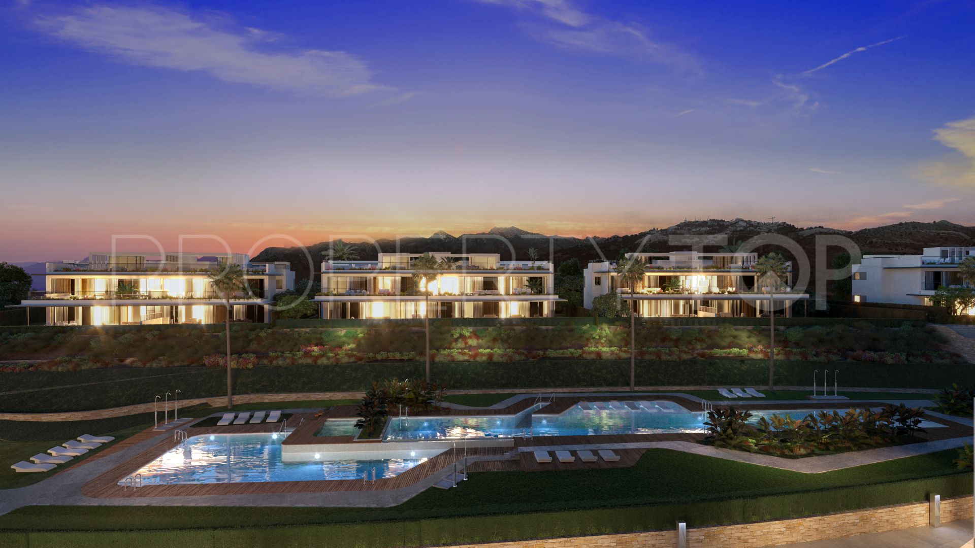 Buy duplex penthouse with 3 bedrooms in Santa Clara