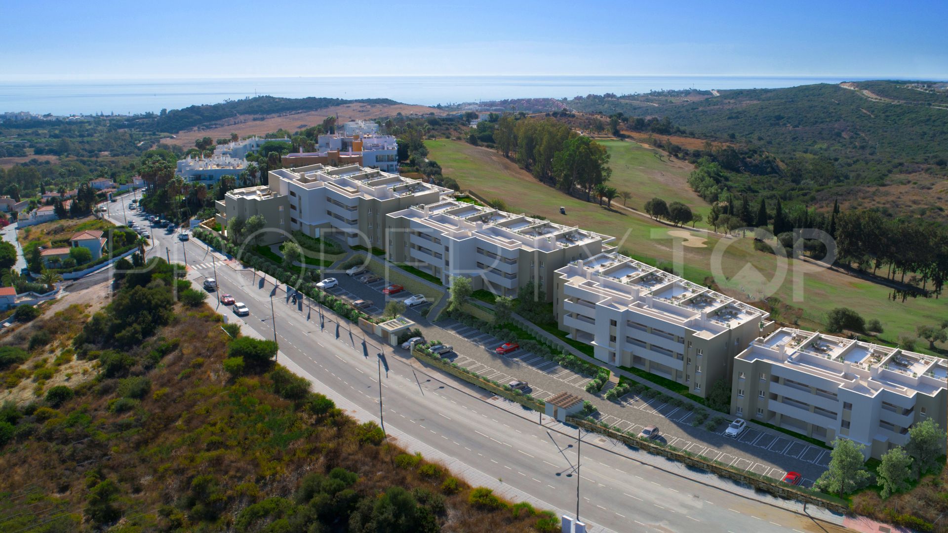 Estepona Golf, apartamento con 3 dormitorios a la venta