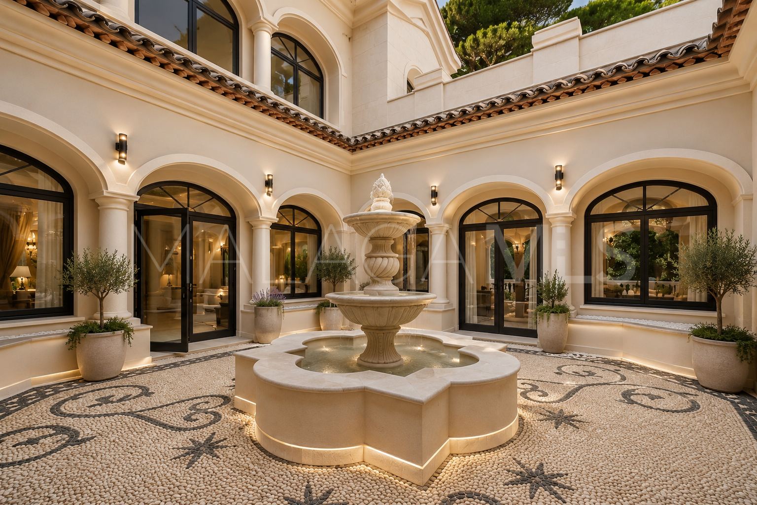 For sale Guadalmina Baja villa with 8 bedrooms
