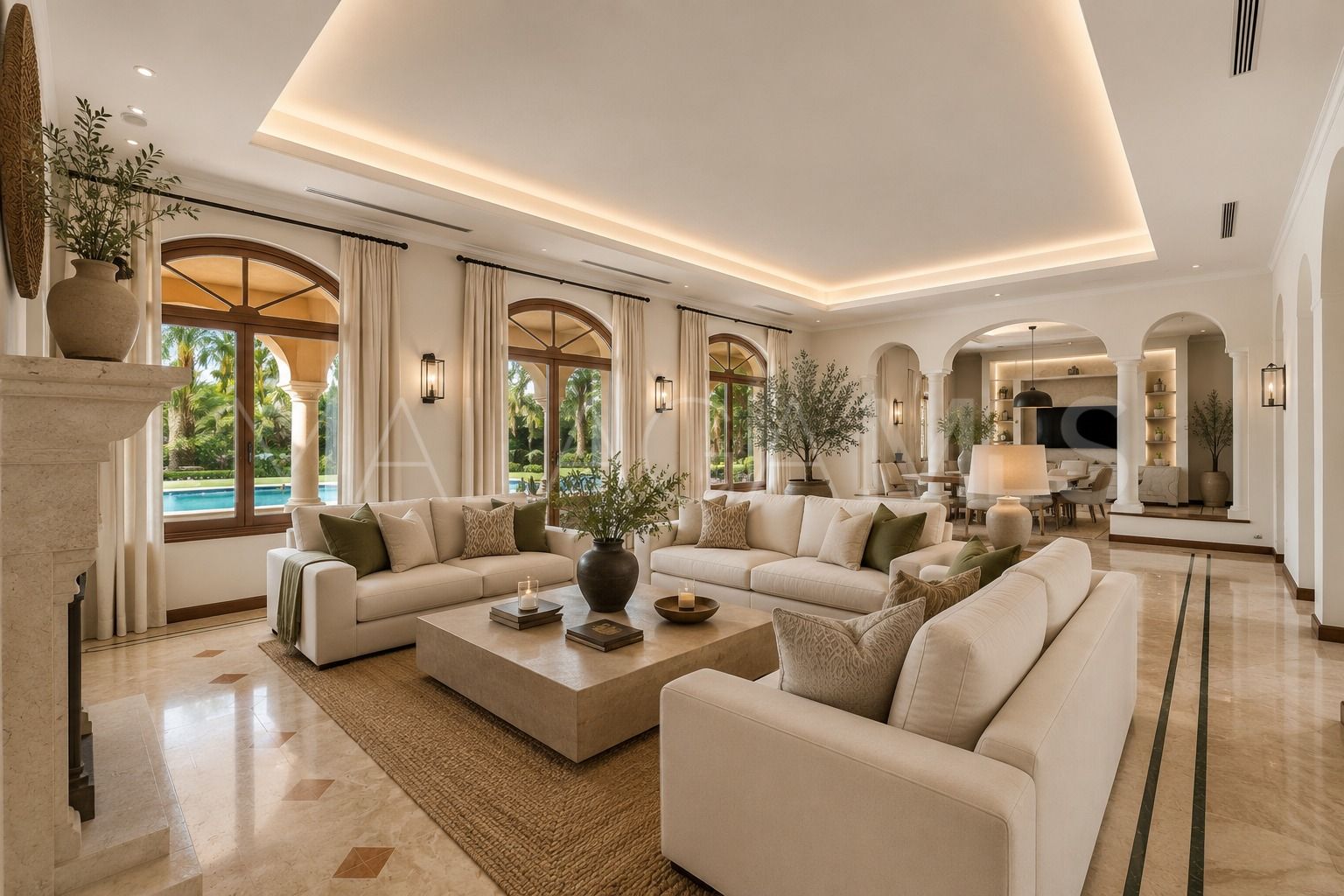 For sale Guadalmina Baja villa with 8 bedrooms