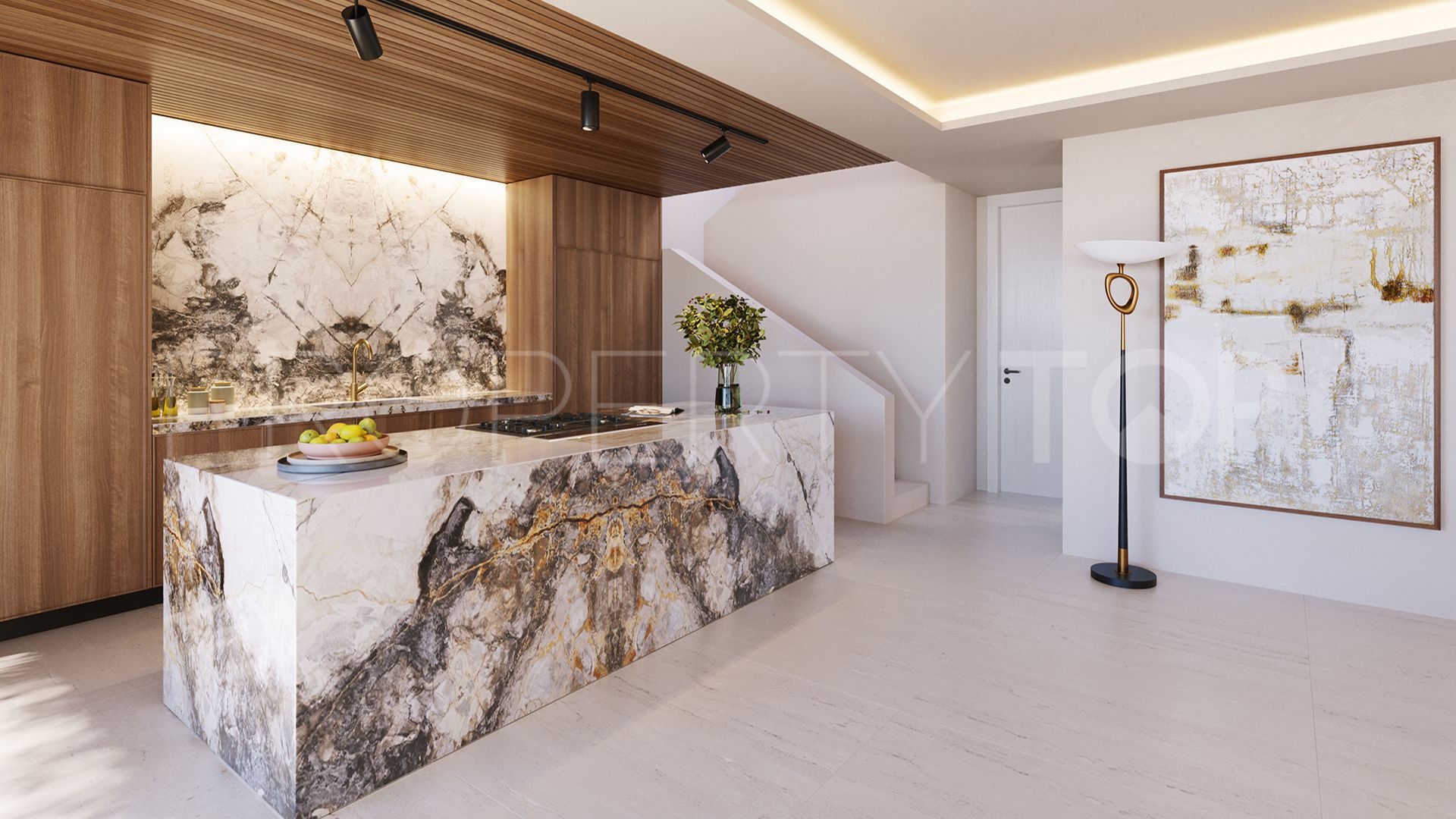 Apartamento planta baja a la venta en Marbella Golden Mile de 4 dormitorios