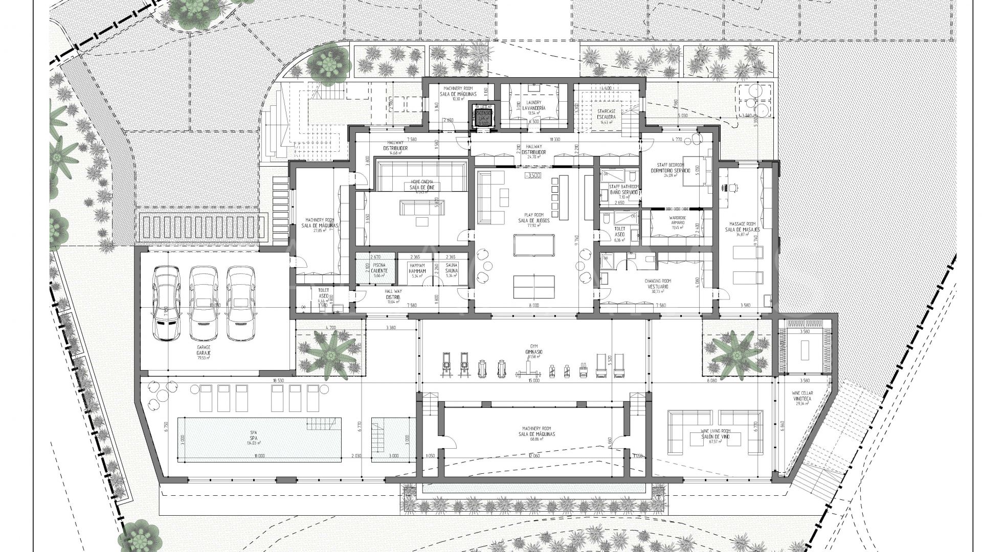 Villa for sale in Los Flamingos