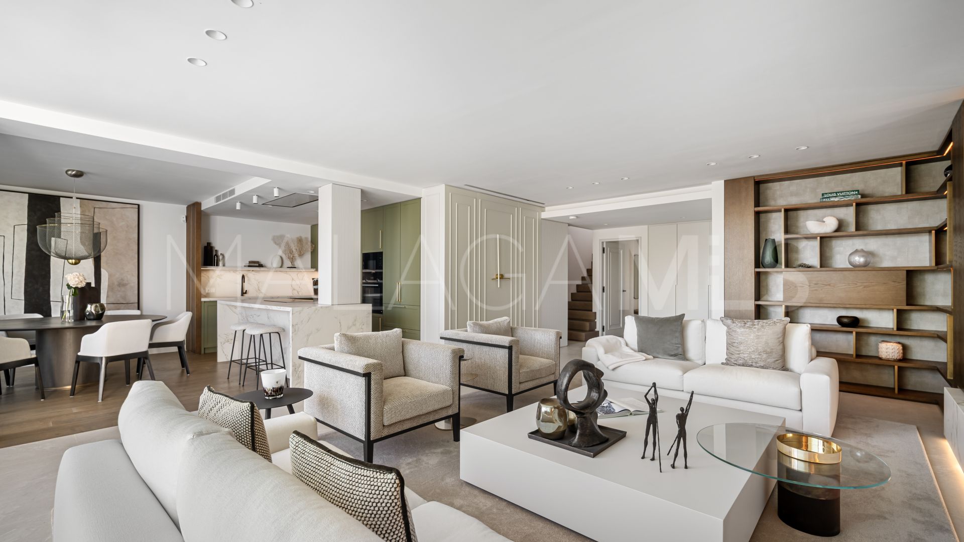 Tvåvånings takvåning for sale in Marbella Golden Mile
