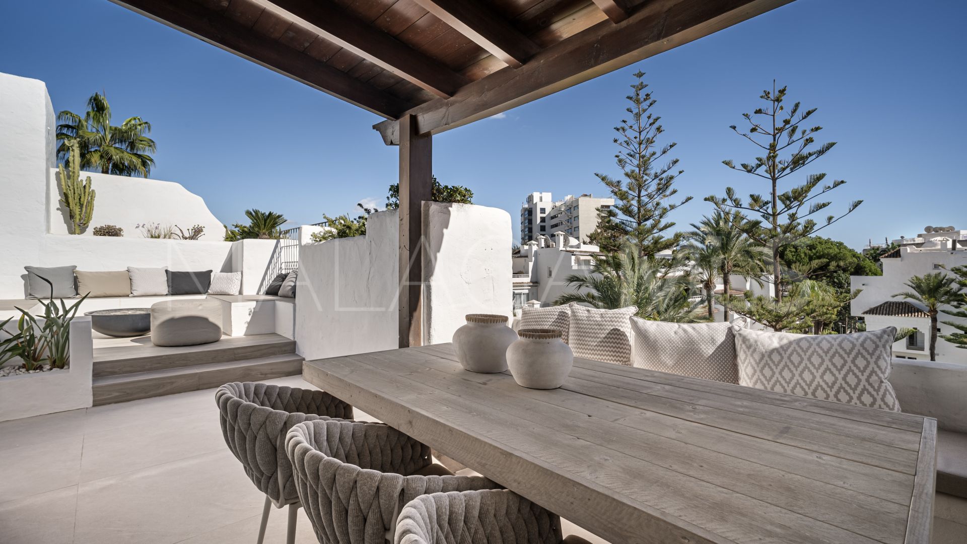 Tvåvånings takvåning for sale in Marbella Golden Mile