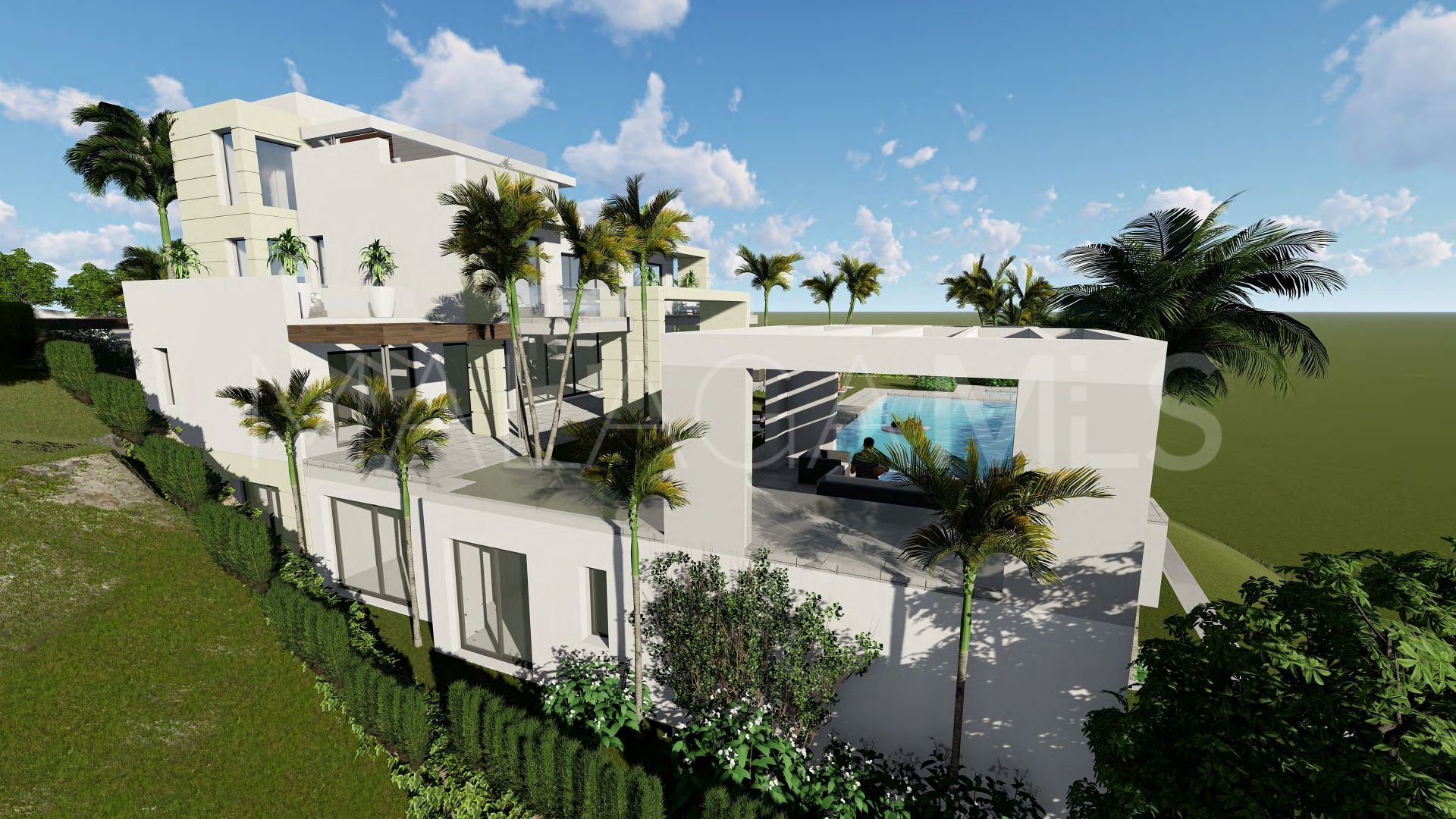Tomt for sale in Los Flamingos Golf