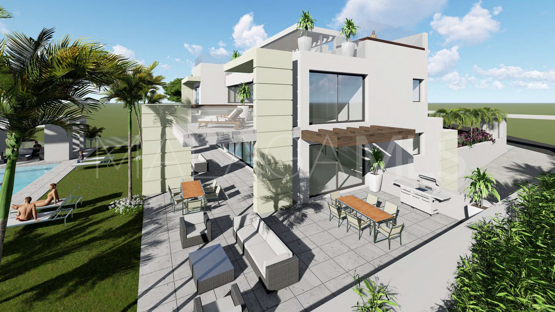 Tomt for sale in Los Flamingos Golf