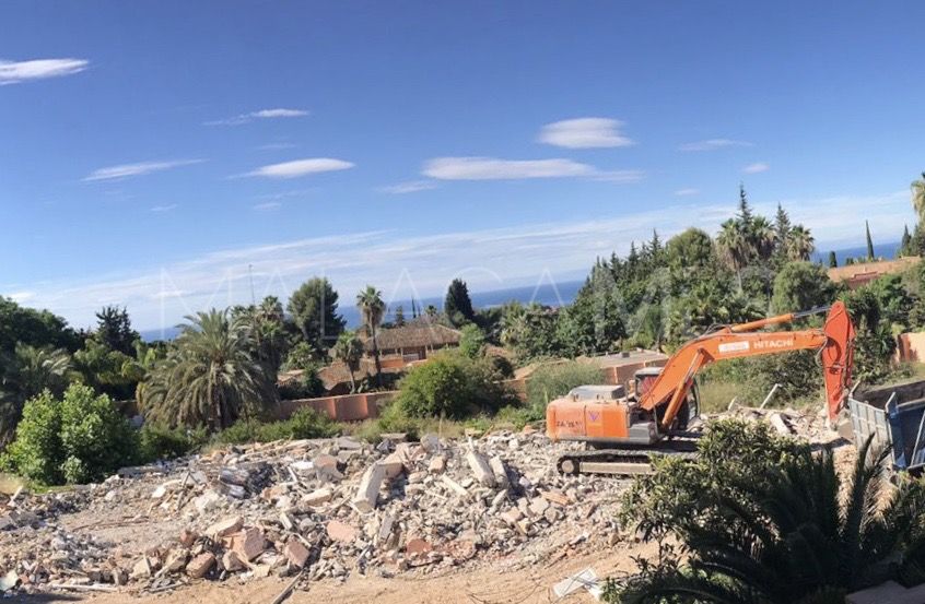 Tomt for sale in Marbella Golden Mile