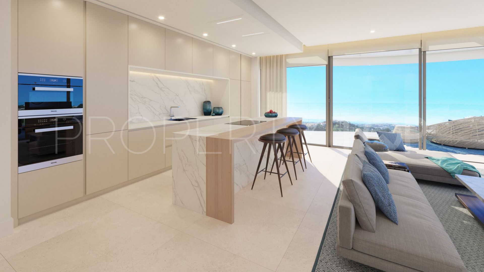 For sale apartment in Benahavis with 3 bedrooms