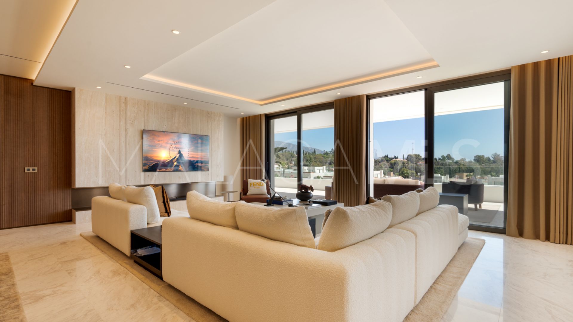 Tvåvånings takvåning for sale in Marbella Golden Mile