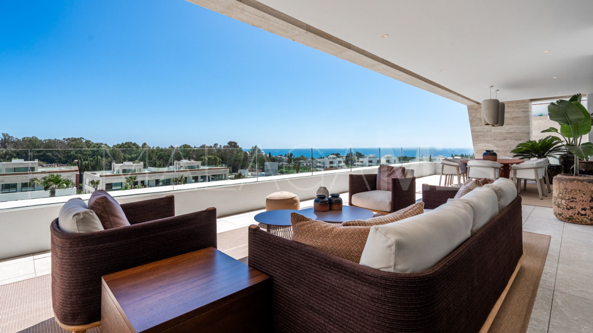 Tvåvånings takvåning for sale in Marbella Golden Mile