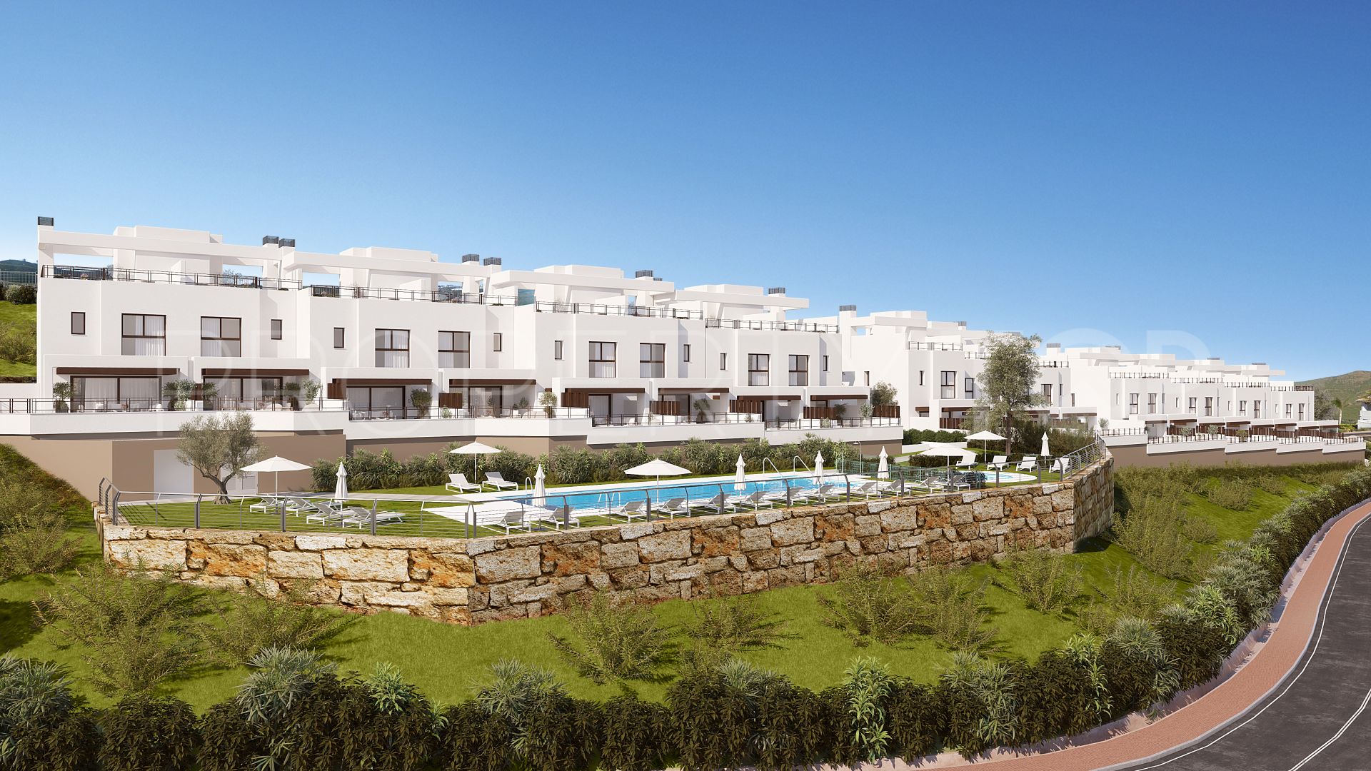 Buy town house in La Cala Golf Resort with 3 bedrooms