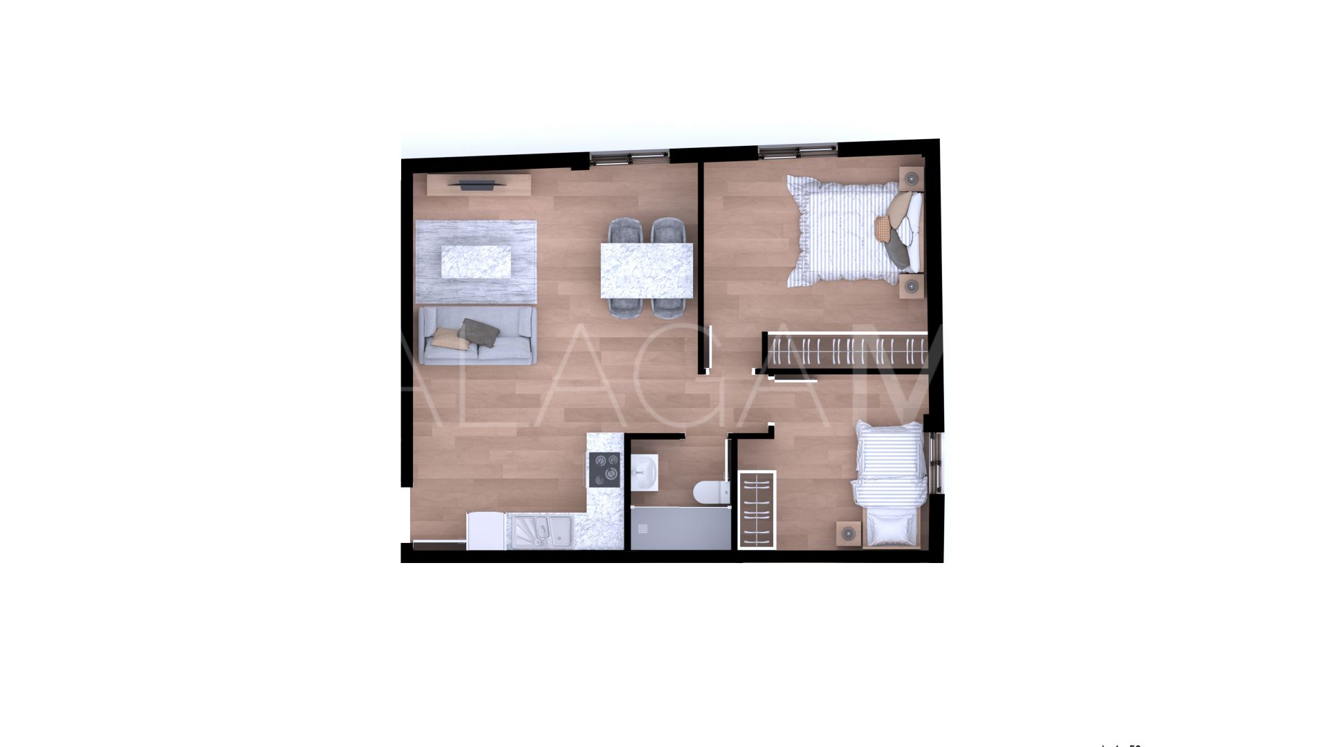 Malaga apartment for sale