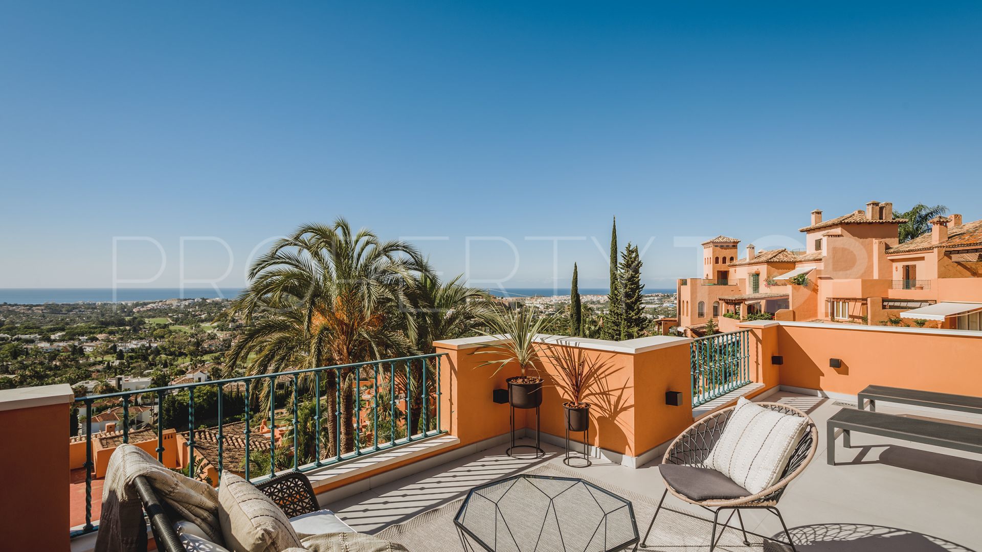 For sale Les Belvederes duplex penthouse with 3 bedrooms
