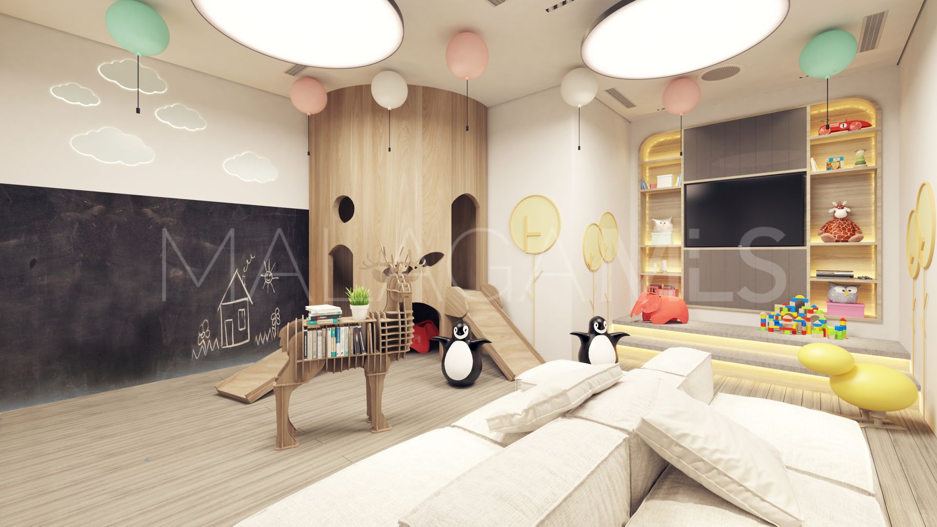 Duplex penthouse for sale in Malaga