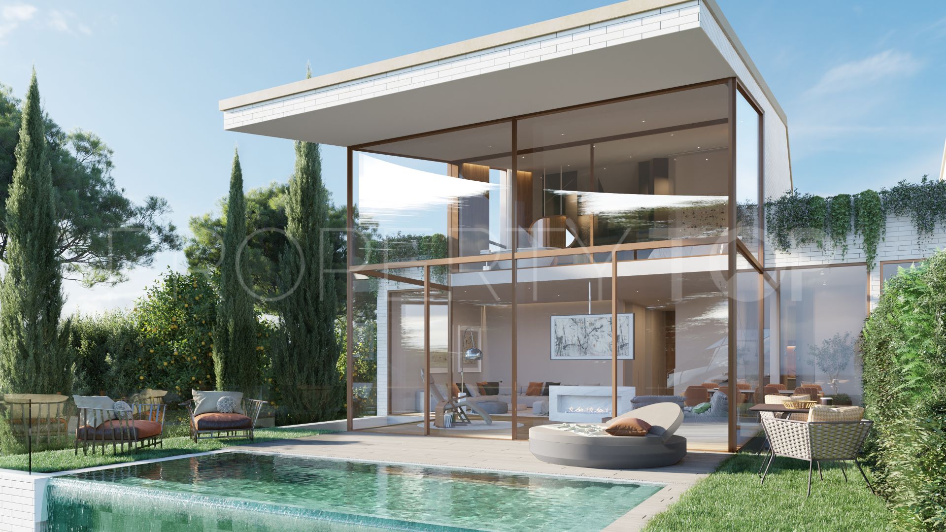 Villa en venta de 4 dormitorios en El Higueron
