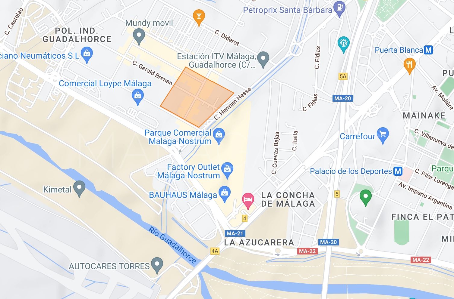 Local industriel for sale in Malaga